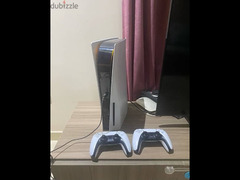 playstation 5 with 2 joysticks