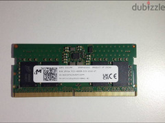 Laptop RAM DDR5 4800 8GB 2X - 3