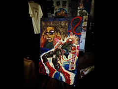 spider punk 
Canvas 50×35 (for sale)