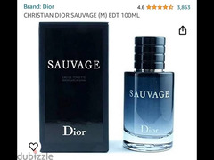 perfume SAUVAG Dior 100mL