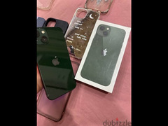 iphone 13 green colour used like new 128 giga