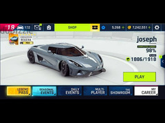 asphalt 9 android account for sale