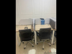 Office Table 6 person ( Call Center )