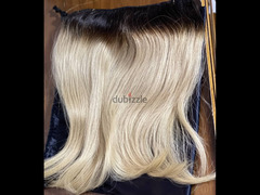 Natural hair extension (blonde) - 2