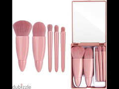 PinkPlush makeup brush set