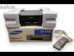 للبيع / جهاز فيديو VHS سامسونج جديد Samsung video cassette