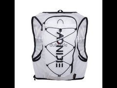 AONIJIE C9108 White Outdoor Running Backpack Pack with Water Bladder M