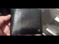 Original Mont Blanc Italian leather wallet