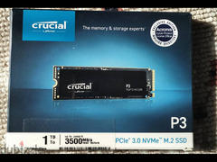 Crucial P3 1TB M. 2 NVMe Internal SSD (Acronis Edition)