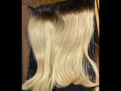 Natural hair extension (blonde) - 4