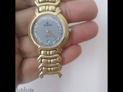 ساعة accurate أكيوريت مطلية بالذهب. . سويسرية أصلية. مشتراه من السعودية - 2