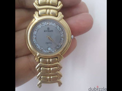 ساعة accurate أكيوريت مطلية بالذهب. . سويسرية أصلية. مشتراه من السعودية - 5
