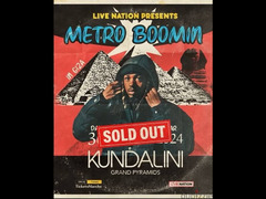 Metro Boomin’ 30th April Concert Tickets GA