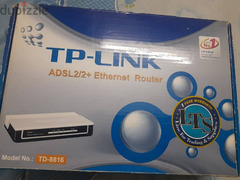 راوتر TP-LINK موديل TD-8816 كالجديد - 1