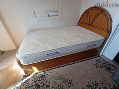 سرير خشب زان - 1