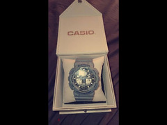 casio g-shock men's analog digital denim’d color watch ga-100de-2a