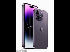 iphone 14 pro max 256 GB purple battery 100% وارد الامارات - 2