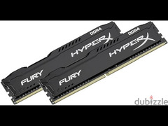 HyperX FURY DDR4 (2x8) (3200mhz) (NEW)