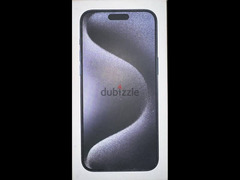iphone 15 pro max 256 blue titanium (dual sim ZA) NEW - 2