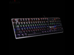 BLOODY B760 Gaming Mechanical Keyboard – Optical Green Switch (Grey) - 2