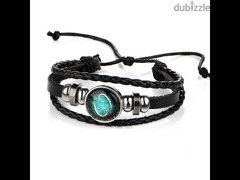 Zodiac Signs leather bracelet to express your personality and elegance - 3
