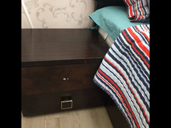 سرير براند smart مستعمل مع ٢ كمود وتسريحه - 3