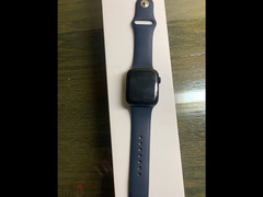 Apple watch series 6, 44mm, Blue - with extra brown leather strap