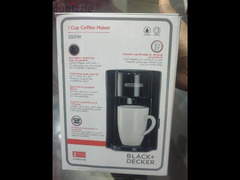 ماكينة قهوة بلاك اند ديكر جديدة - 2
