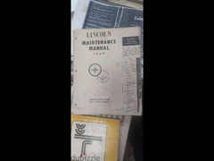 LINCON MAINTENANCE MANUAL 1956 - 1