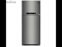 New Sharp refrigerator 450L no frost, Black, 16 feet - 1