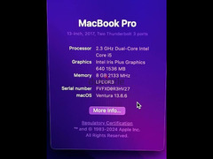 Mac book pro 13 inch 2017