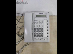 Panasonic Corded Single Line Telephone, White - KX-T7730 - 1