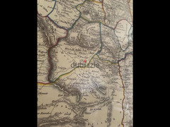 برواز خريطة فلسطين التاريخية - نُشرت في لندن عام 1843 - 3
