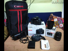 canon 800D معاها كل حاجه