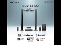 Sony BDV-E4100 3D blu-ray home theater system1000W 5.1 Bluetooth Dolby