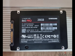 SSD Samsung 860 Pro 256 giga