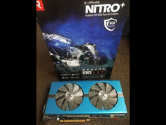 rx 580 8gb sapphire nitro plus special edition كارت بحالة استعمال شخصي