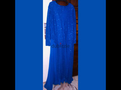 فستان سوارية ازرق للبيع