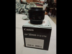 Canon EF Lens - 50mm 1.8 STM