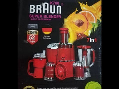 Braun kitchen machine 7 in 1