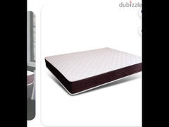 سرير ابيض ومرتبه طبيه استعمال خفيف جدا ونظيف - 2