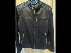 black leather jacket breshka - 1