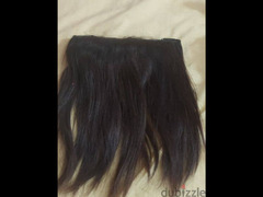 اكستنشين شعر طبيعي مصبوغ اسود مستعمل ب400 - 2