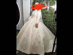 فستان زفاف ملكى يلبس لحد ١٠٠ كيلو - 2