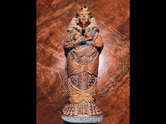 تابوت فرعوني للملك ( توت عنخ أمون ) ديكور من الستينيات 3سم*12سم