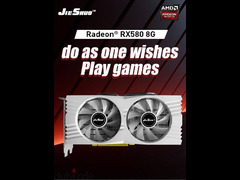 JIESHUO AMD RX 580 8GB GPU 256bit 8Gbps - 2