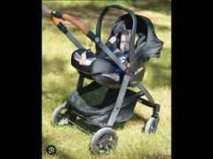 GRACO stroller + car seat (special edition )عربية اطفال + كرسى