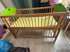wooden baby bed - 3