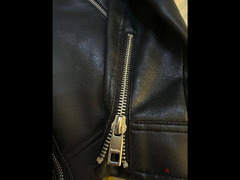 black leather jacket breshka - 3