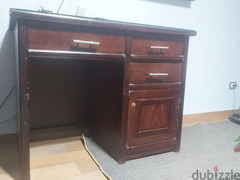 مكتب خشب زان - 4